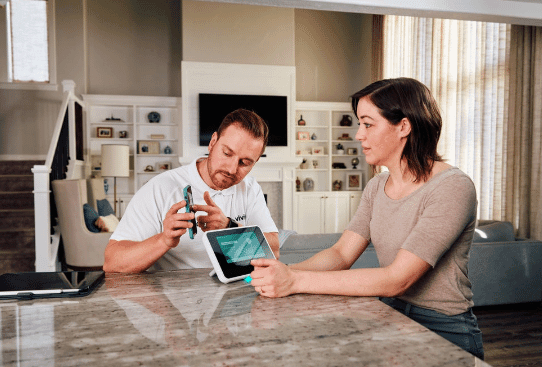 Control Your Security System within an app
